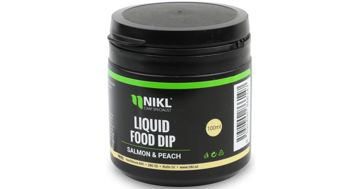 Nikl Liquid Food Dip Salmon Peach Ml