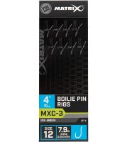 Matrix Návazec MXC-3 Boilie Pin Rigs Barbless 10 cm - Size 16 0,165 mm