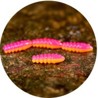 RedBass Gumová Nástraha Trout Grub Tutti Frutti UV COLOR