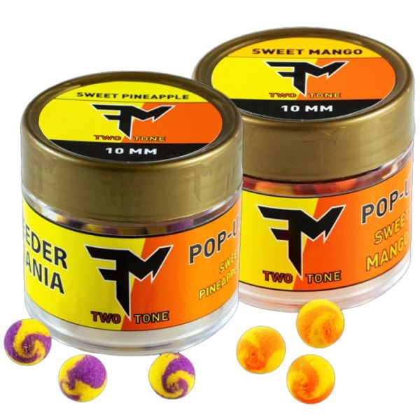 Feedermania Two Tone Pop up Boilies 14 g
