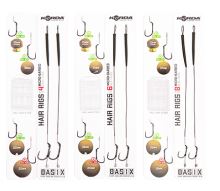 Korda Návazce Basix Hair Rigs Wide Gape 2 ks (1)