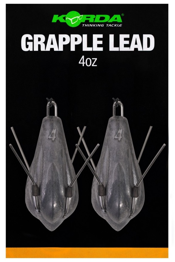 Korda olovo pro mapování dna grapple lead 2 ks - 4 oz