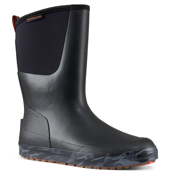 Grundéns Holínky 12 Inch Deck Boot Blackbeard