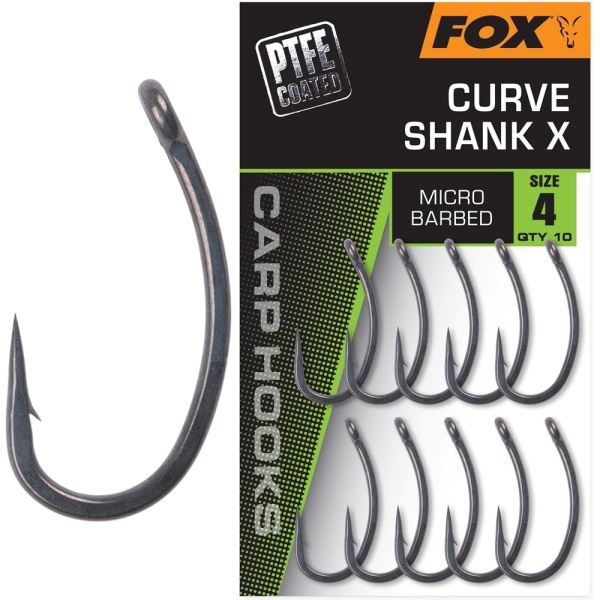 Fox Háčky Curve Shank X 10 ks