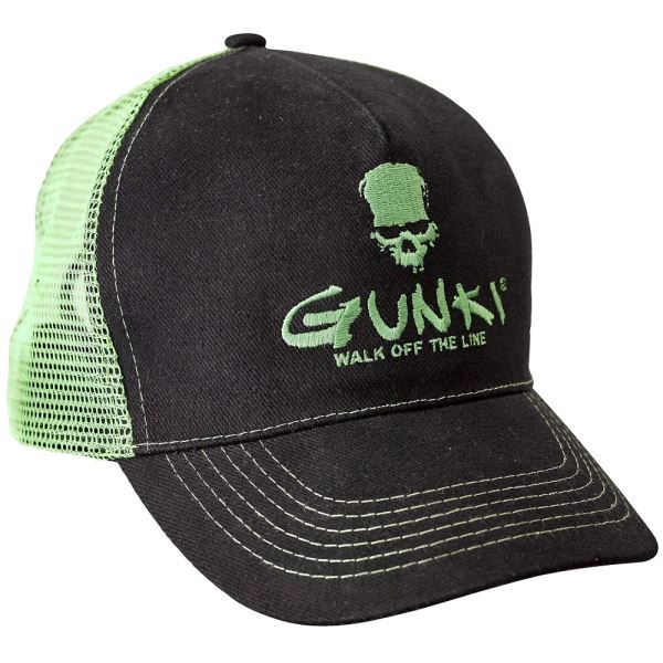 Gunki Kšiltovka Trucker Black