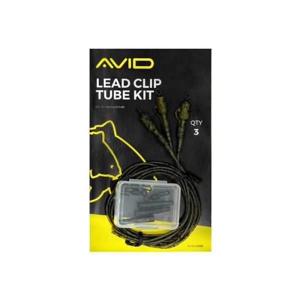 Avid Carp Montáž Na Olova Outline Lead Clip Tube Kit