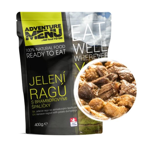 Adventure Menu Jelení Ragú S Bramborovými Špalíčky