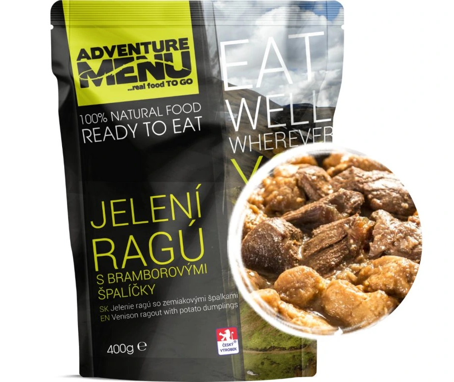 Levně Adventure menu jelení ragú s bramborovými špalíčky