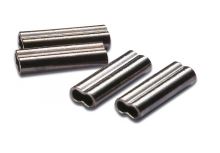 Spro Matt Black Double Brass Crimp 17 ks (1)