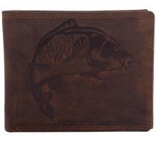 Mercucio Peněženka Světlehnědá Embos 33 Kapr