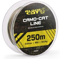 Black Cat Splétaná Šňůra Camo-Cat Line 250 m - 0,55 mm 60 kg