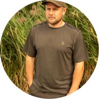 One More Cast Tričko Splash Camo T-Shirt - M