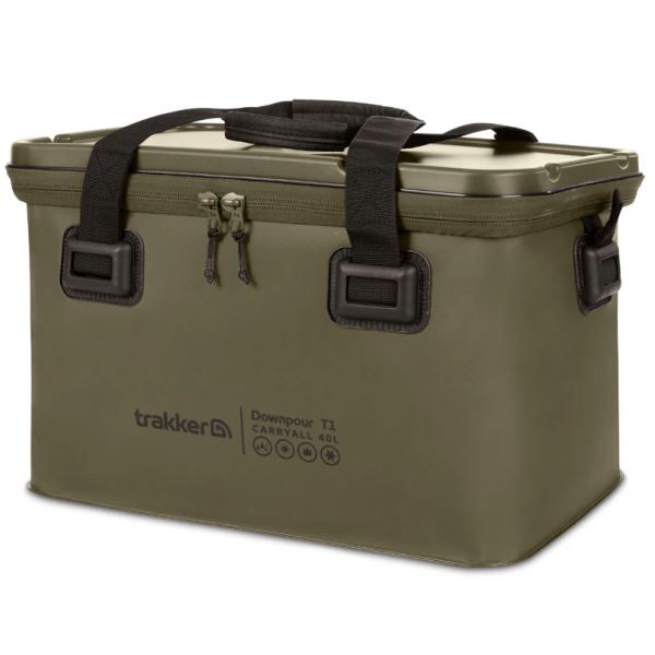 Trakker Voděodolná Taška Downpour T1 Carryall L 40L - Green