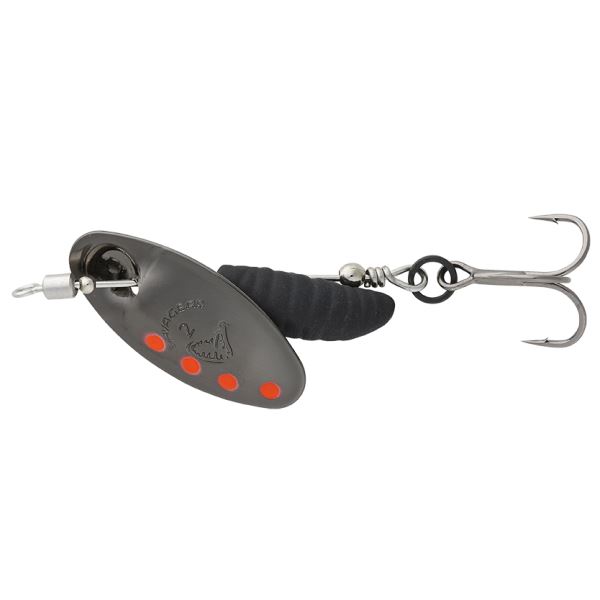 Savage Gear Třpytka Grub Spinners Silver Red Black