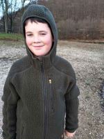 Geoff Anderson Mikina s Kapucí Teddy Zelená (7)