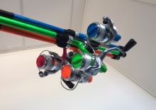 Okuma Set Pro Děti Vibe Prut S Navijákem Zdarma Růžový (3)