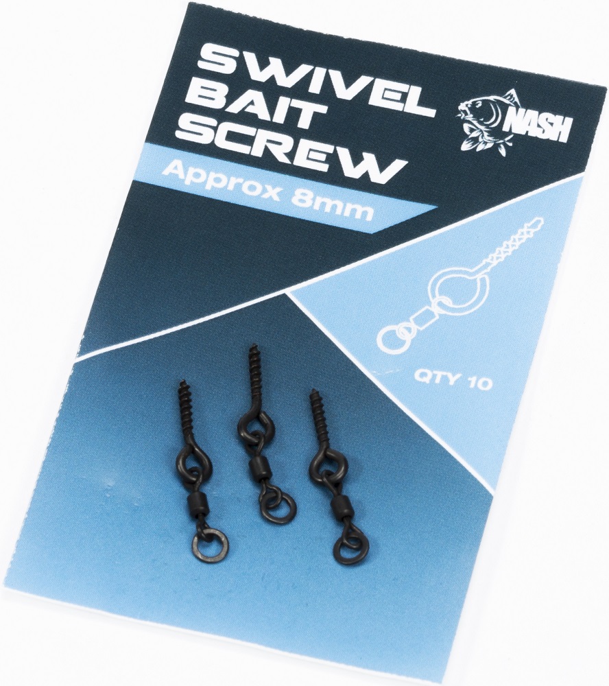 Nash držák nástrahy swivel bait screw - 8 mm