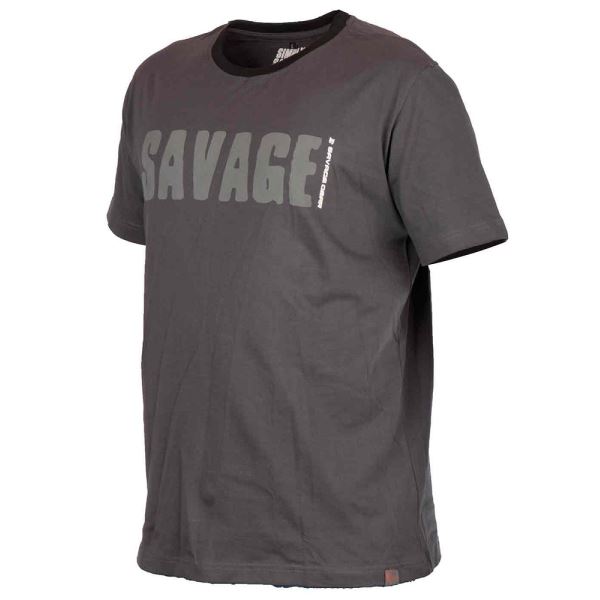 Savage Gear Triko Simply Savage Tee Grey