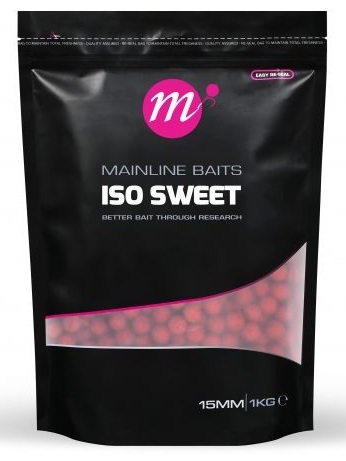 Levně Mainline boilie shelf life iso sweet 1 kg - 15 mm