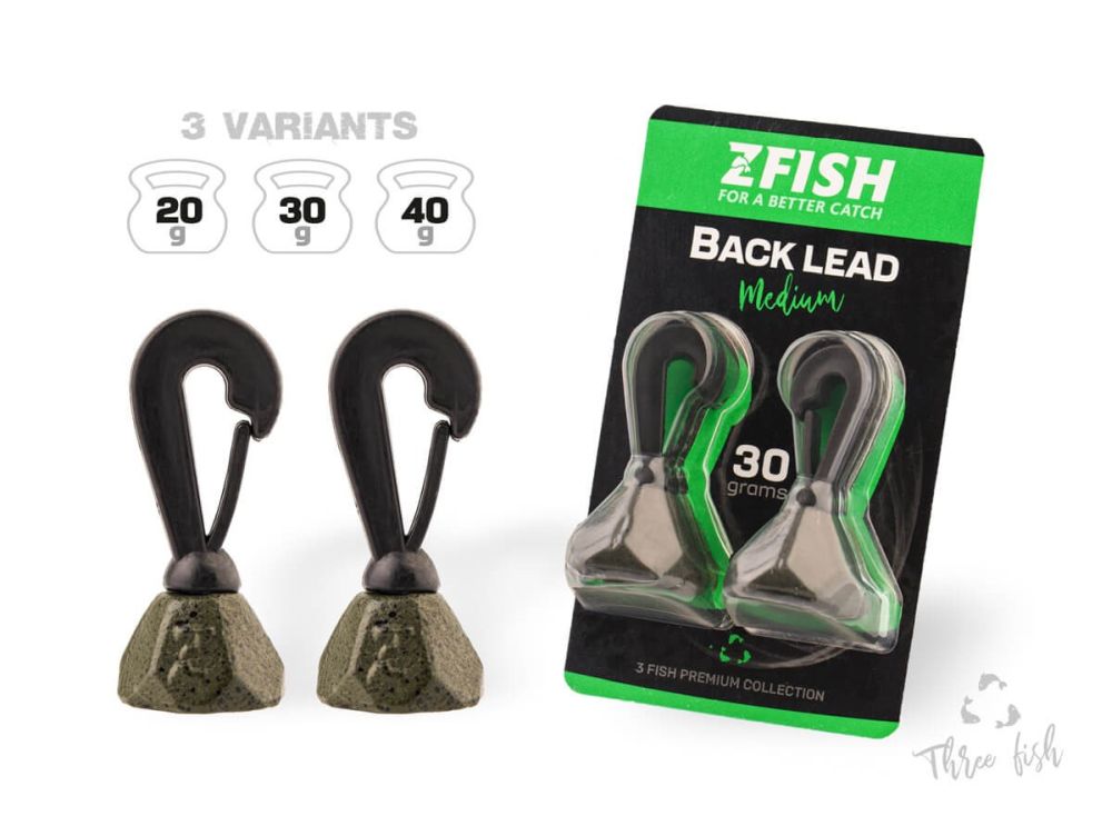 Zfish back lead 2 ks - 40 g