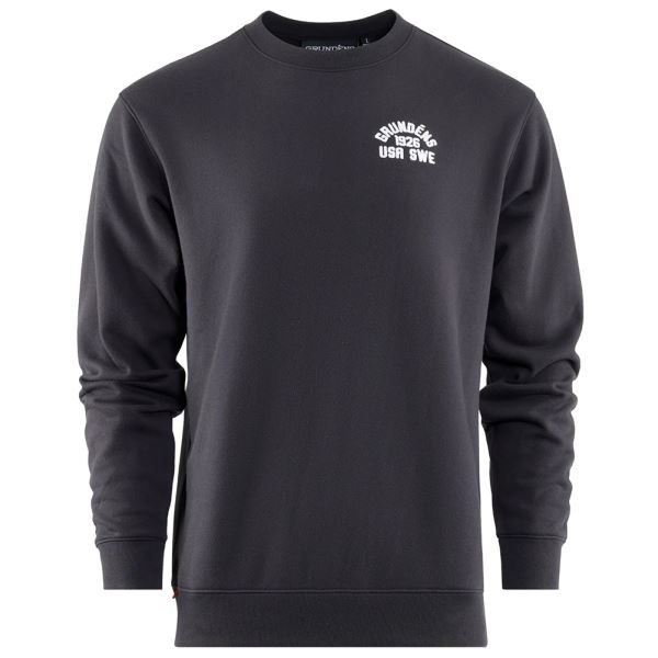 Grundéns Mikina 1926 Crew Sweatshirt Black