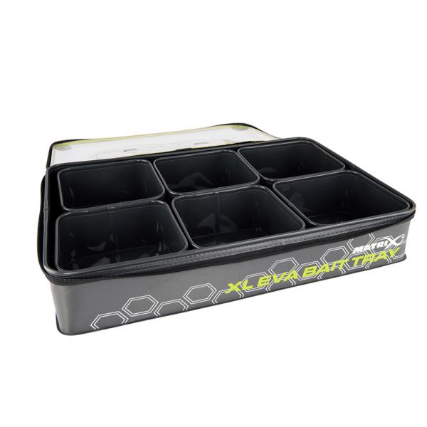 Matrix Pouzdro Na Nástrahy XL Eva Bait Tray Inc 6 Tubs