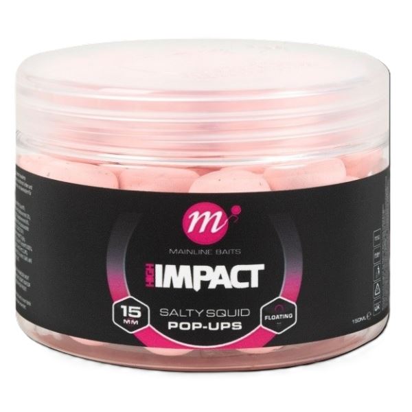 Mainline Pop Up Hi Impact Salty Squid 15 mm