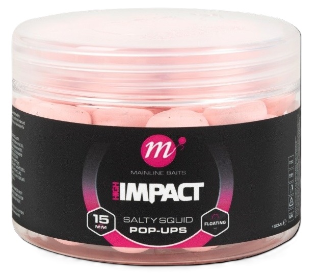 Mainline pop up hi impact salty squid 15 mm
