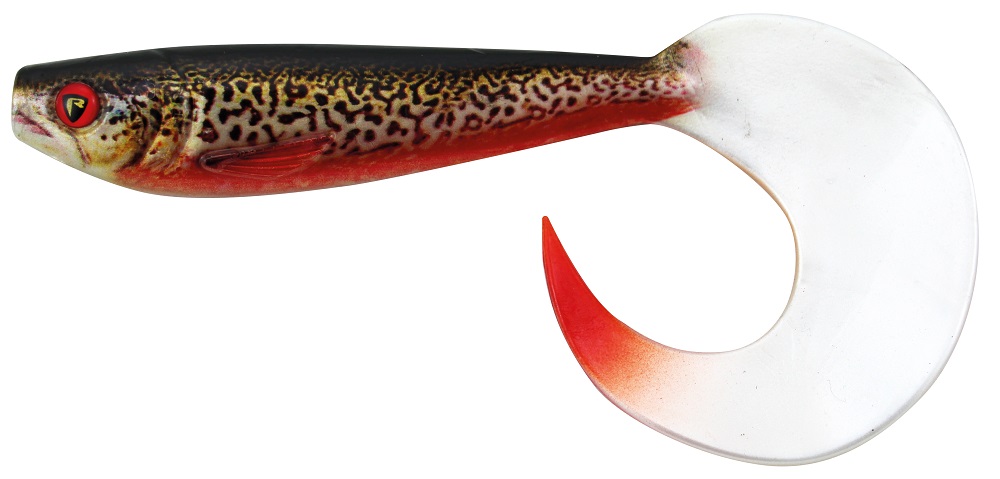 Levně Fox rage gumová nástraha new pro grub colours super natural tiger trout-12 cm