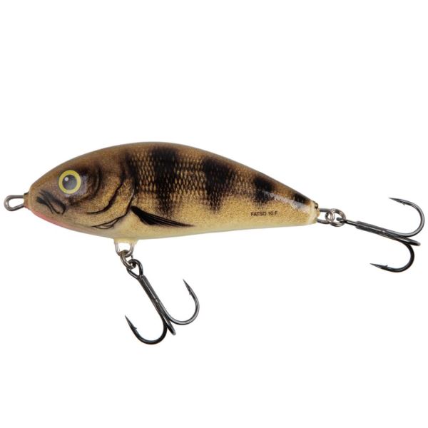 Salmo Wobler Fatso Sinking Emerald Perch