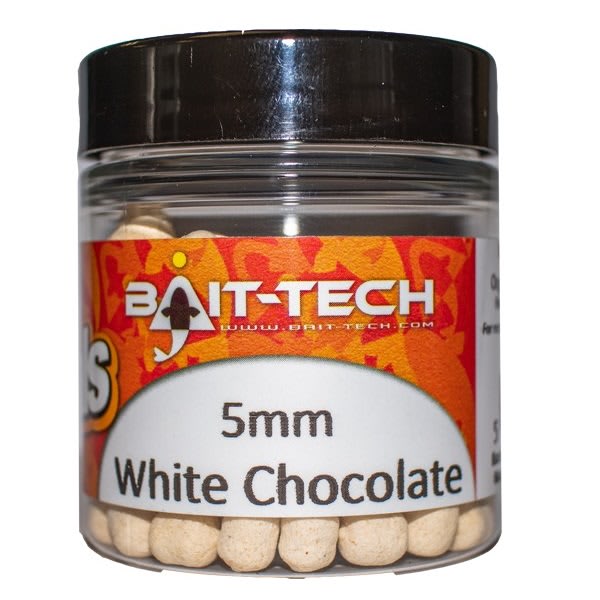 Levně Bait-tech criticals wafters 50 ml 5 mm - white chocolate