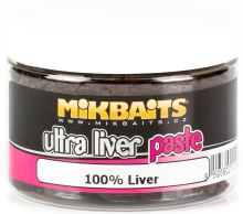 Mikbaits Ultra Liver paste obalovací těsto 150g-100% Liver