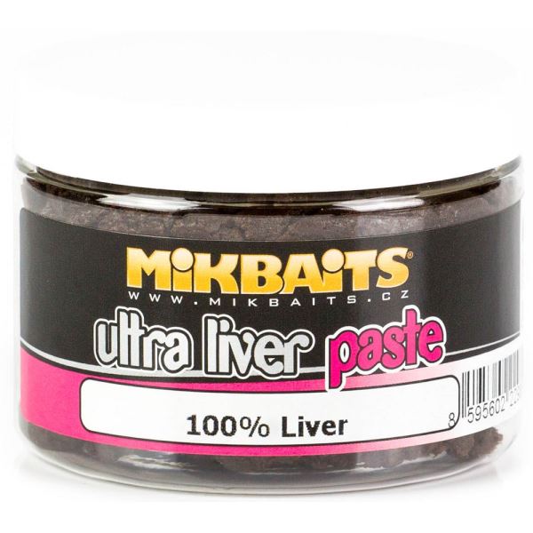 Mikbaits Ultra Liver paste obalovací těsto 150g