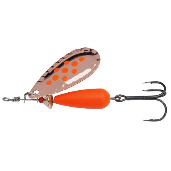 Abu Garcia Třpytka Droppen Spinners Sinking Matte Fluo Orange
