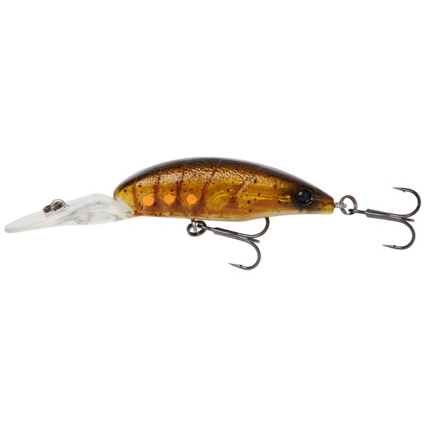 Savage Gear Wobler 3D Shrimp Twitch DR Suspending Olive Green Ghost 5,2 cm 6,4 g