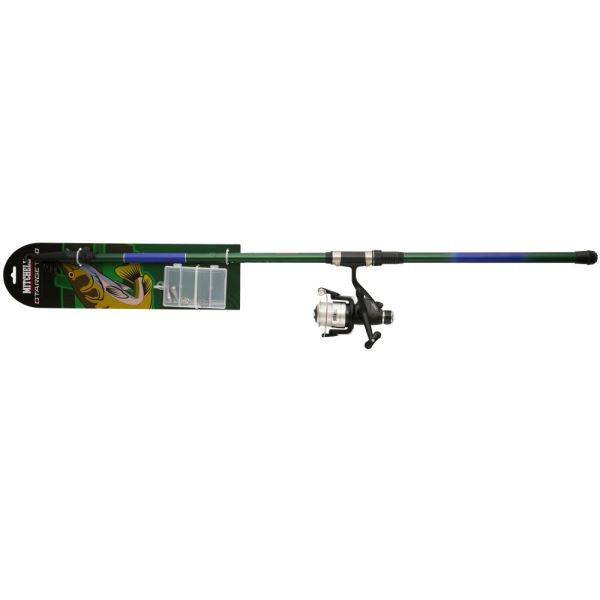 Mitchell Prut Target II Zander T300 Combo Heavy 3 m 30-60 g s Navijákem a Krabička Nástrah