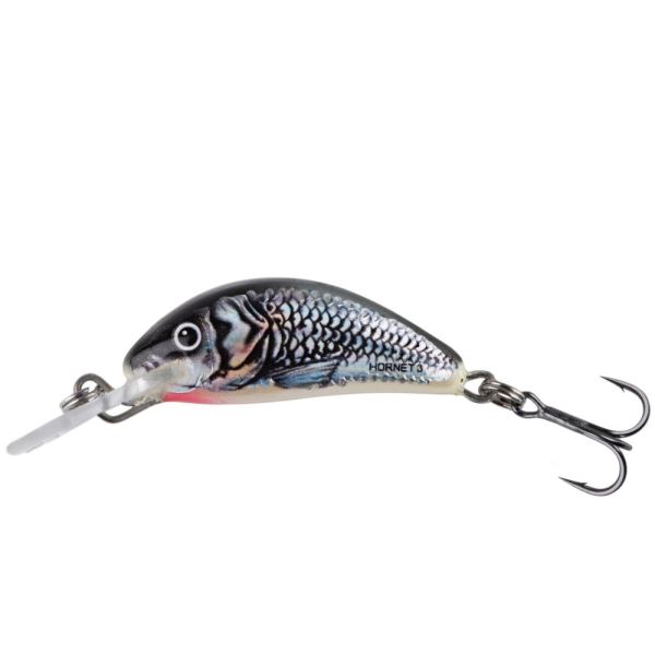 Salmo Wobler Hornet Floating Holographic Grey Shiner