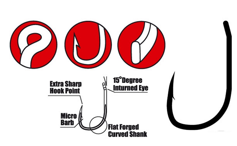 Gamakatsu háčky g-carp specialist r 10 ks-velikost 4