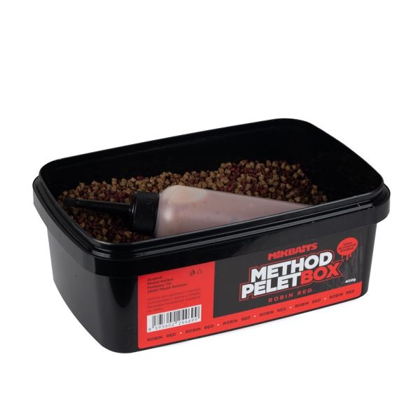 Mikbaits Method Pelet Box 400 g + 120 ml Activator