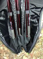 R-SPEKT Triple polstrované khaki pouzdro na 3 pruty (10)