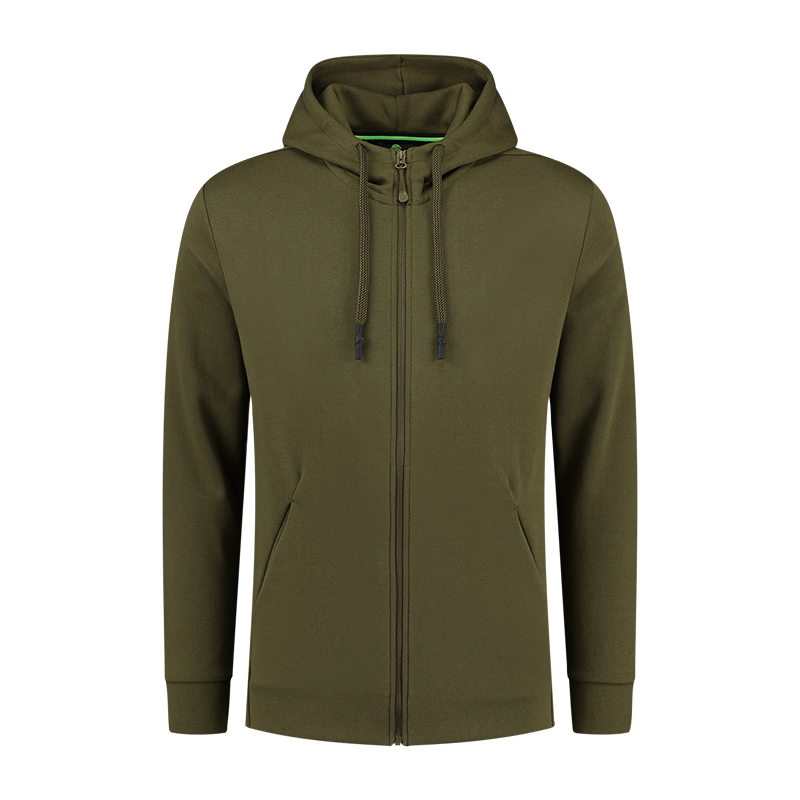 Korda mikina kore zip pro hoodie olive - velikost xxl