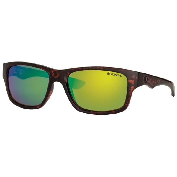 Greys Polarizační Brýle G4 Sunglasses Gloss Tortoise/Green Mirror