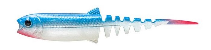 Savage gear gumová nástraha cannibal minnow v-tail blue pearl - 15 cm 22 g