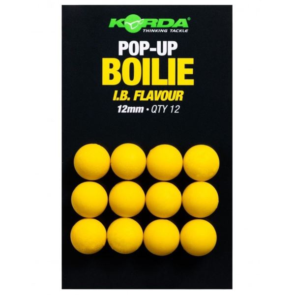 Korda Umělá Nástraha Pop Up Boilie IB Yellow