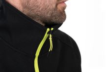 Matrix Mikina Black Edition 1/4 Zip Sweat Black Lime (5)