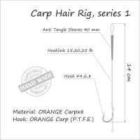 Life Orange Návazce Carp Hair Rigs S1 20 cm 3 ks (3)