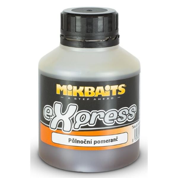 Mikbaits Booster Express Půlnoční Pomeranč 250 ml