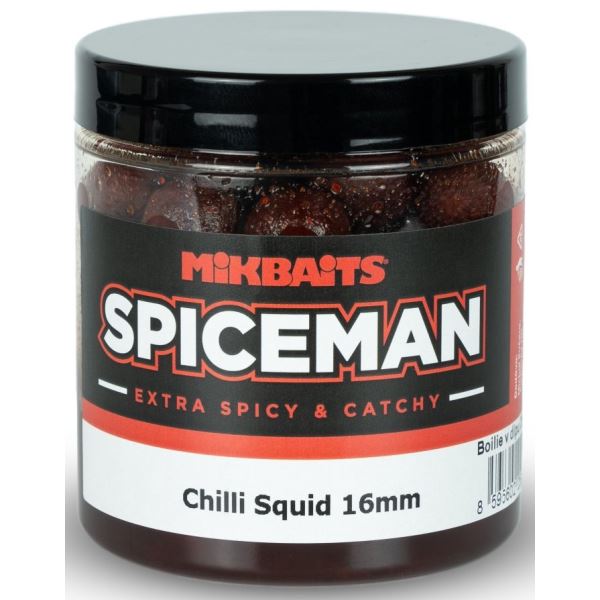 Mikbaits Boilie V Dipu Spiceman Chilli Squid 250 ml