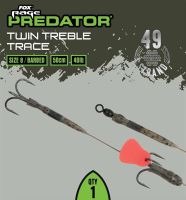 Fox Rage Predator Návazec Twin Treble Trace (4)