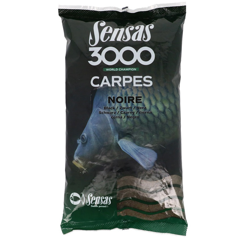 Sensas krmení carpes 3000 1 kg-kapr černý